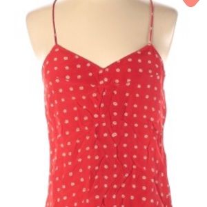 - Madewell - Size Small S - Red Silk Tank Top Cami